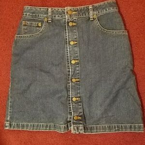 Denim Skirt
